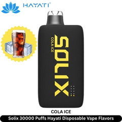 Hayati Solix 30000 Puffs Disposable Vape Golden Edition In Dubai