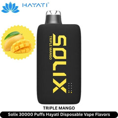 Hayati Solix 30000 Puffs Disposable Vape Golden Edition In Dubai