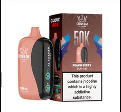 Crown Bar Al Fakher 50K Puffs Cloud Box Disposable Vape