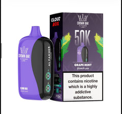 Crown Bar Al Fakher 50K Puffs Cloud Box Disposable Vape