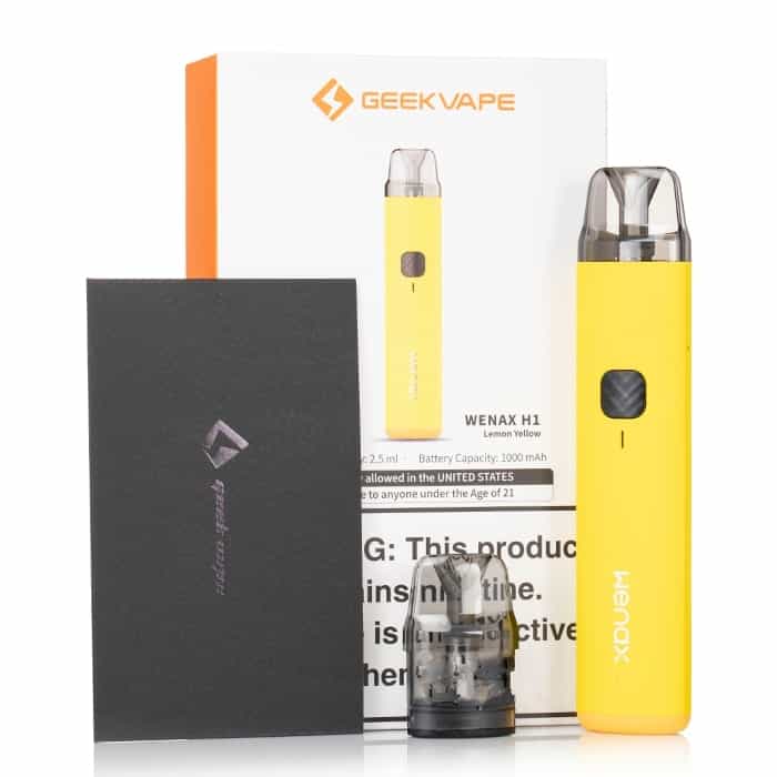 Buy Geek Vape Wenax H1 Pod System in DubaiColor: Gunmetal