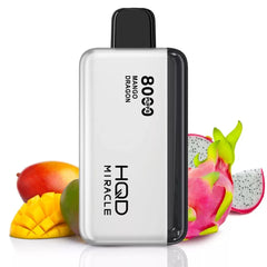 HQD Miracle 8000 Puffs Zero Nicotine Vape in Dubai