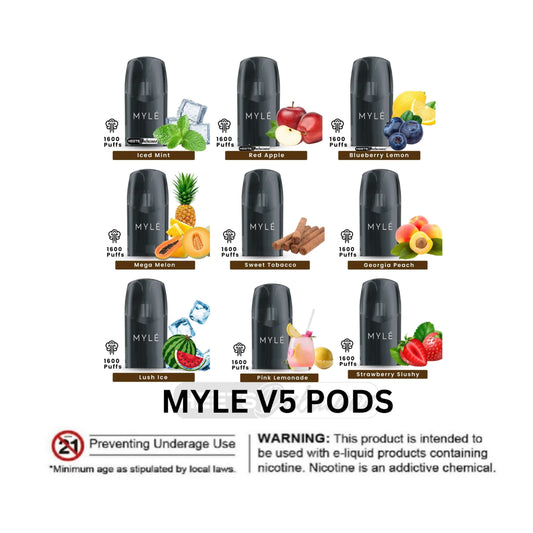 Myle V5 meta pod Best pod For smoke Now available In UAE 2023Myle V5 meta pod
