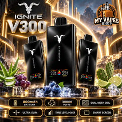 IGNITE V300 Ultra Slim 30000 Puffs Disposable Vape (50mg)