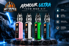 Vaporesso Armour Ultra Build in Battery Kit 5500mAh 100W