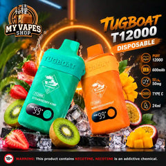Tugboat T12000 Disposable Vape (12,000 Puffs)
