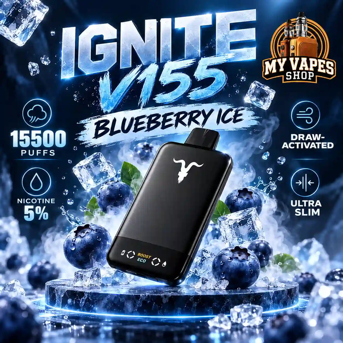 IGNITE V155 Ultra Slim 15500 Puff Disposable Vape