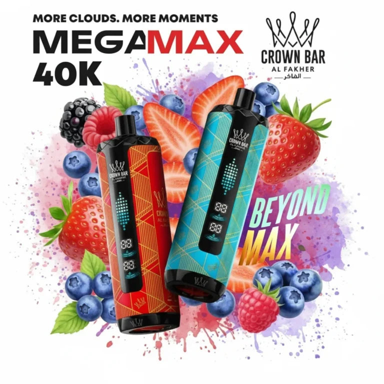 Crown Bar Al Fakher 40000 Puffs – Rechargeable Disposable Vape