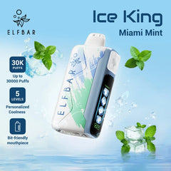 ELFBAR Ice King 30000 Puffs 5% Nicotine Vape in Dubai UAE