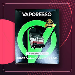 Vaporesso XROS Series Pod Cartridge 2mL Pack of 4Pcs