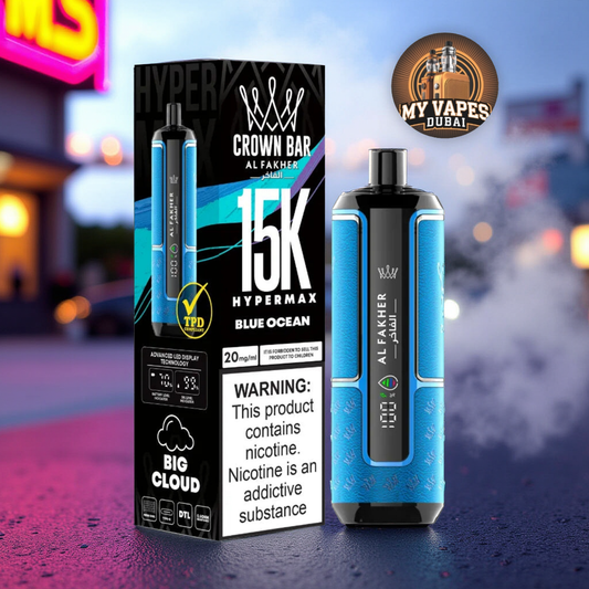 Al Fakher Crown Bar Hypermax 15000 Puffs