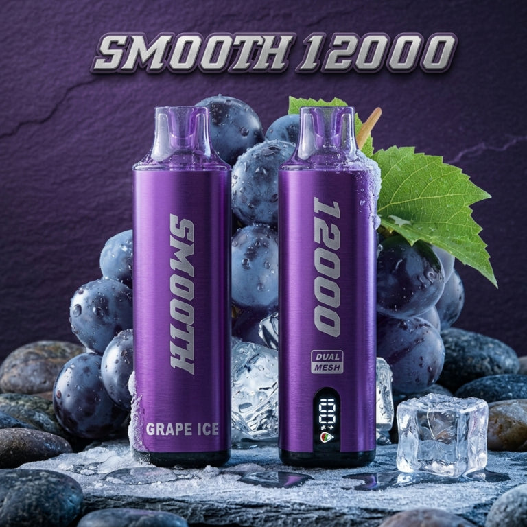 SMOOTH Whale Disposable Vape 2% | 12,000 Puffs | Rechargeable | Buy in Dubai